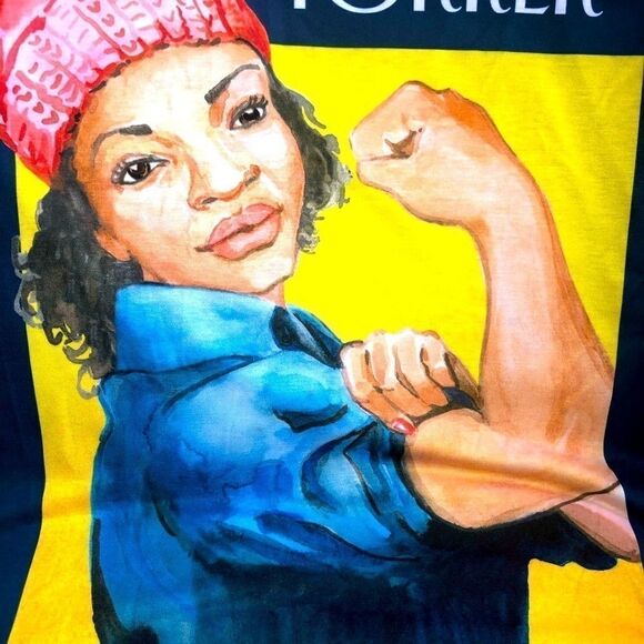 nwot Womens Large Mod Thread Graphic TShirt - Picture 3 of 6